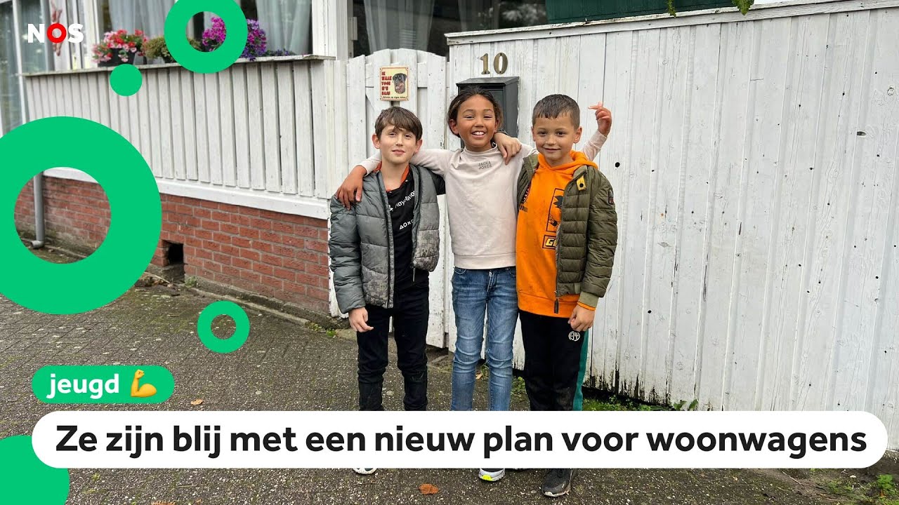 Lamero, Elias en Romano komen uit een woonwagen-familie