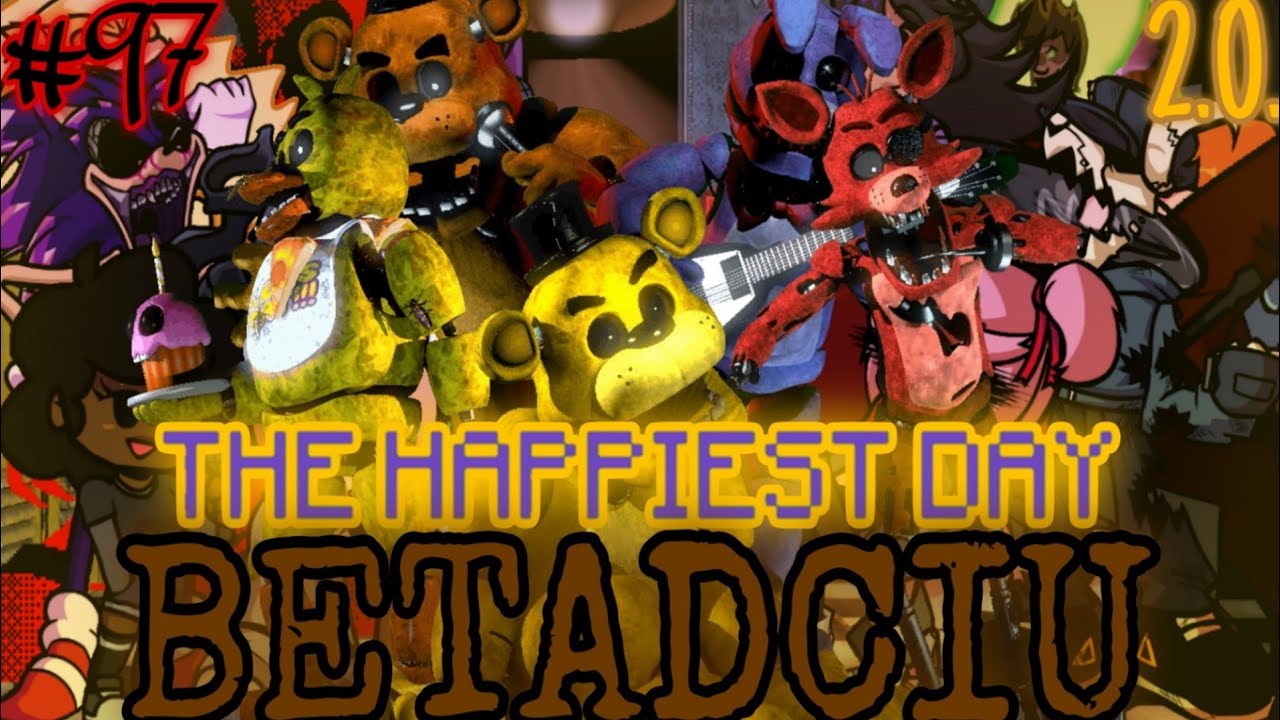 Friday Night Funkin' - 🎶 The Happiest Day, BETADCIU (But Every Turn A Different Cover Is Used)