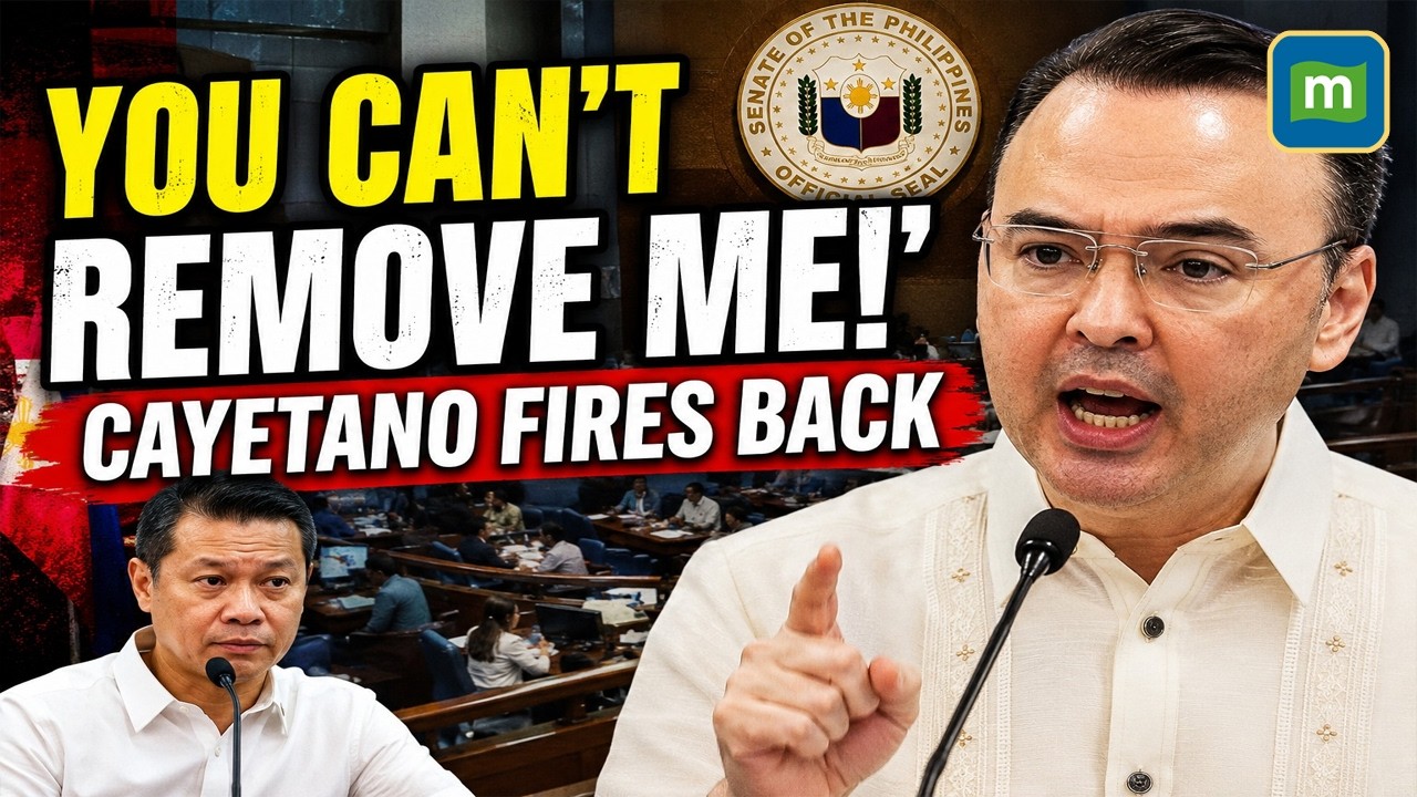Alan Peter Cayetano Slams Senate Minority, Insists He Cannot Be Removed as President