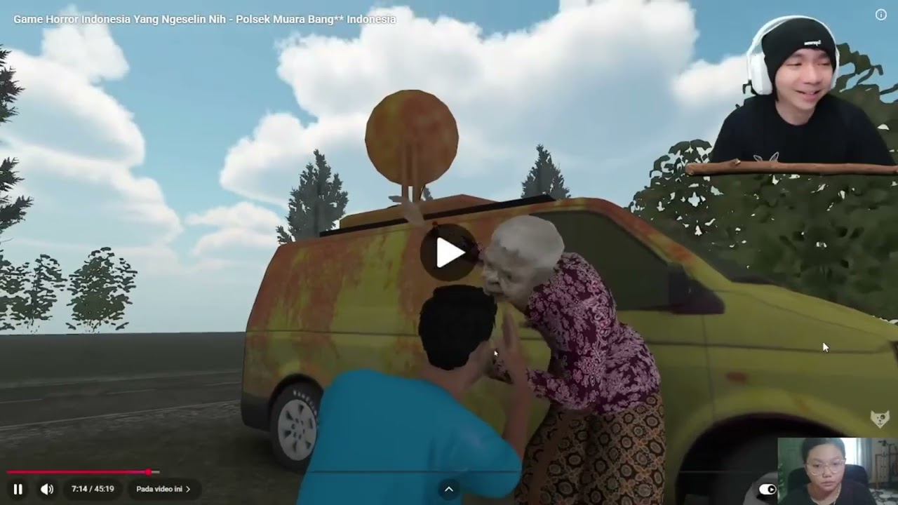 Reaction video horor Miawaug tapi nggak ada yang serem what..-Reaction video Miawaug part 1