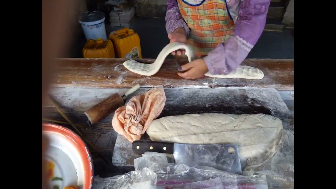 [Myanmar street food ] Burmese donuts making
