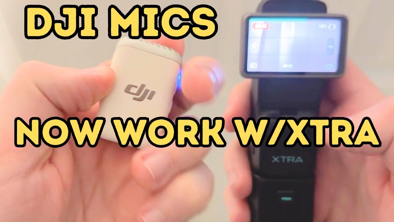 В последнем обновлении Xtra Muse и микрофоны DJI теперь работают вместе!