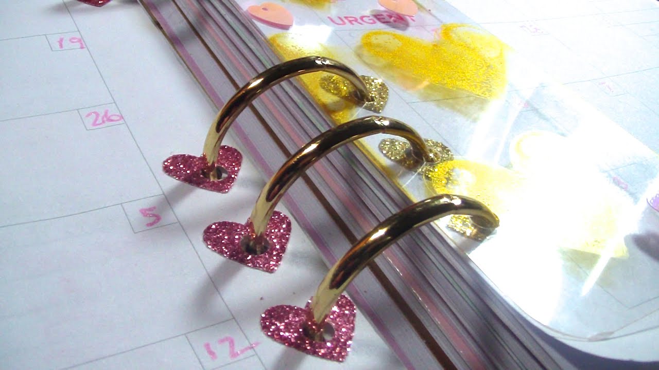 Decorating Your Planner Pages for February