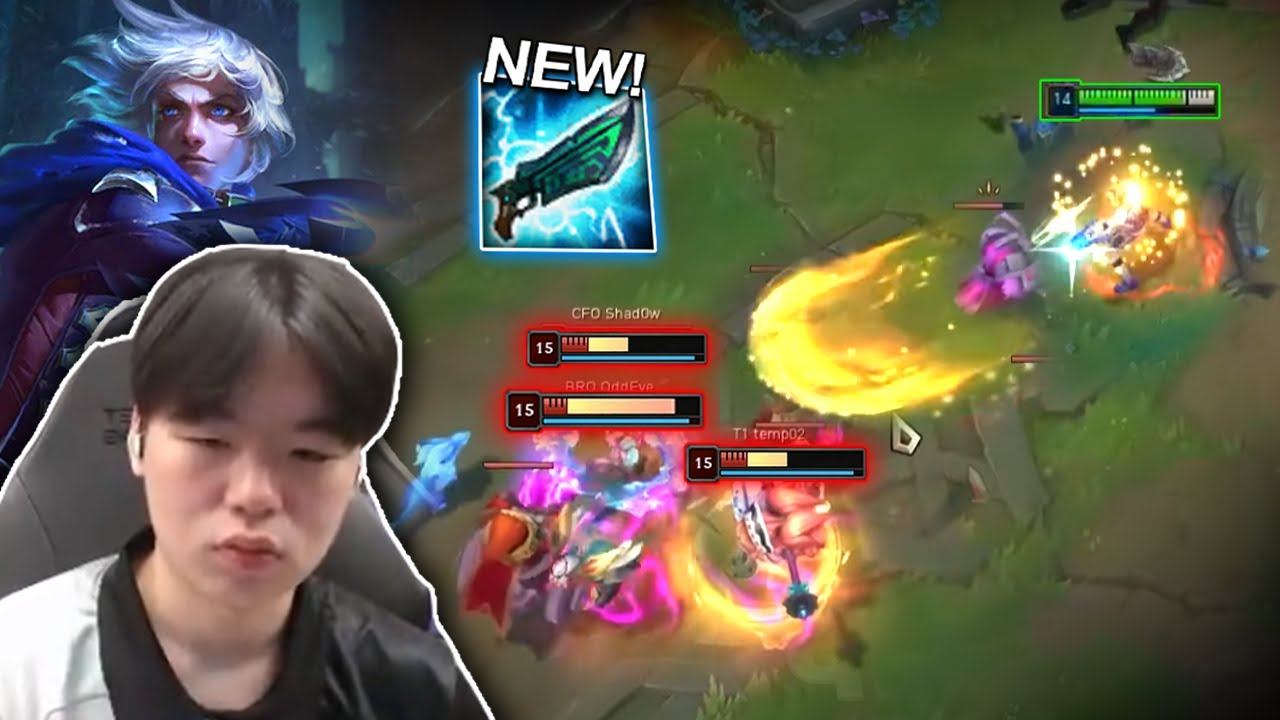 Smash is Breaking KR Challenger with This NEW Hextech Gunblade Ezreal Strategy