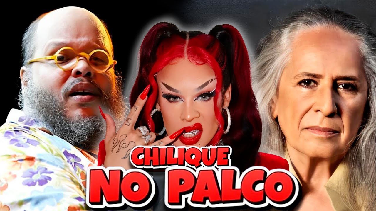 FAMOSOS DANDO CHILIQUE NO PALCO
