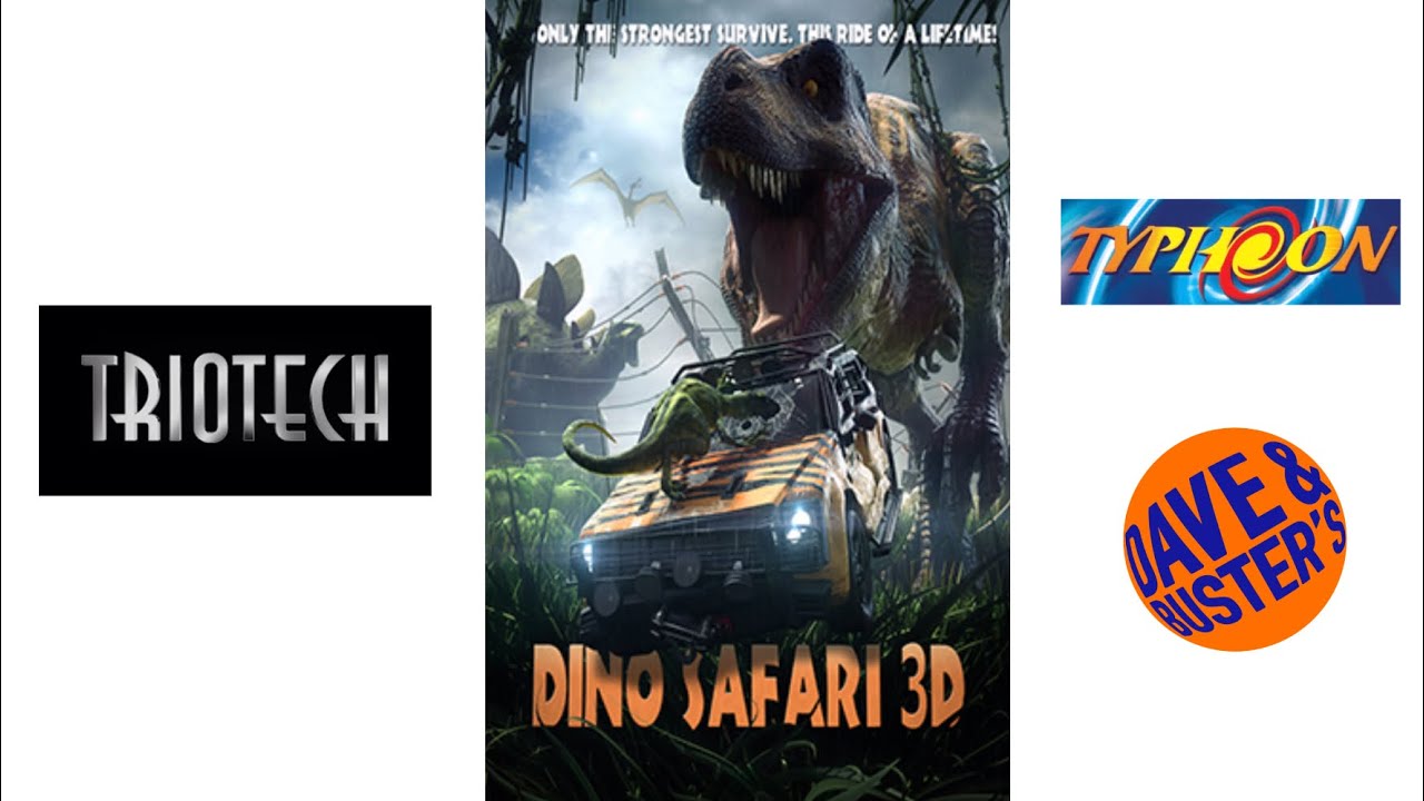 Dino Safari - Typhoon - Triotech - Dave & Buster's Orlando 🦖