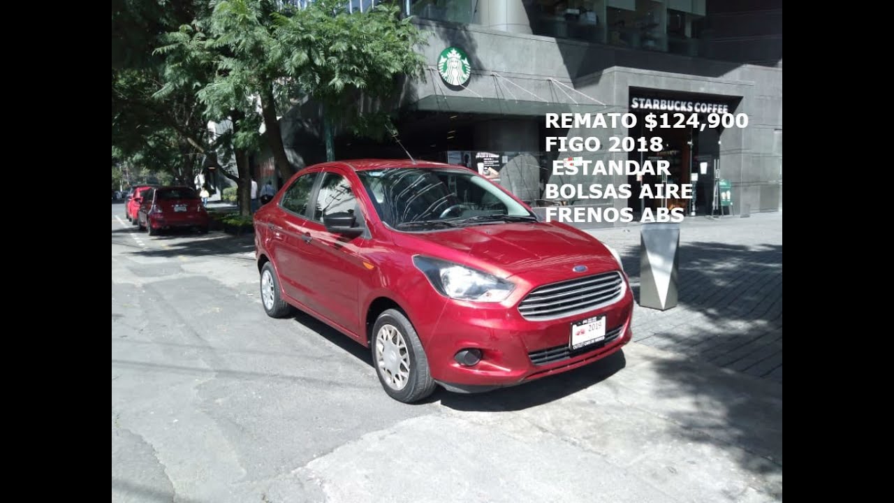 &iexcl;VENDIDO! REMATO $124,900  FIGO SEDAN 2018