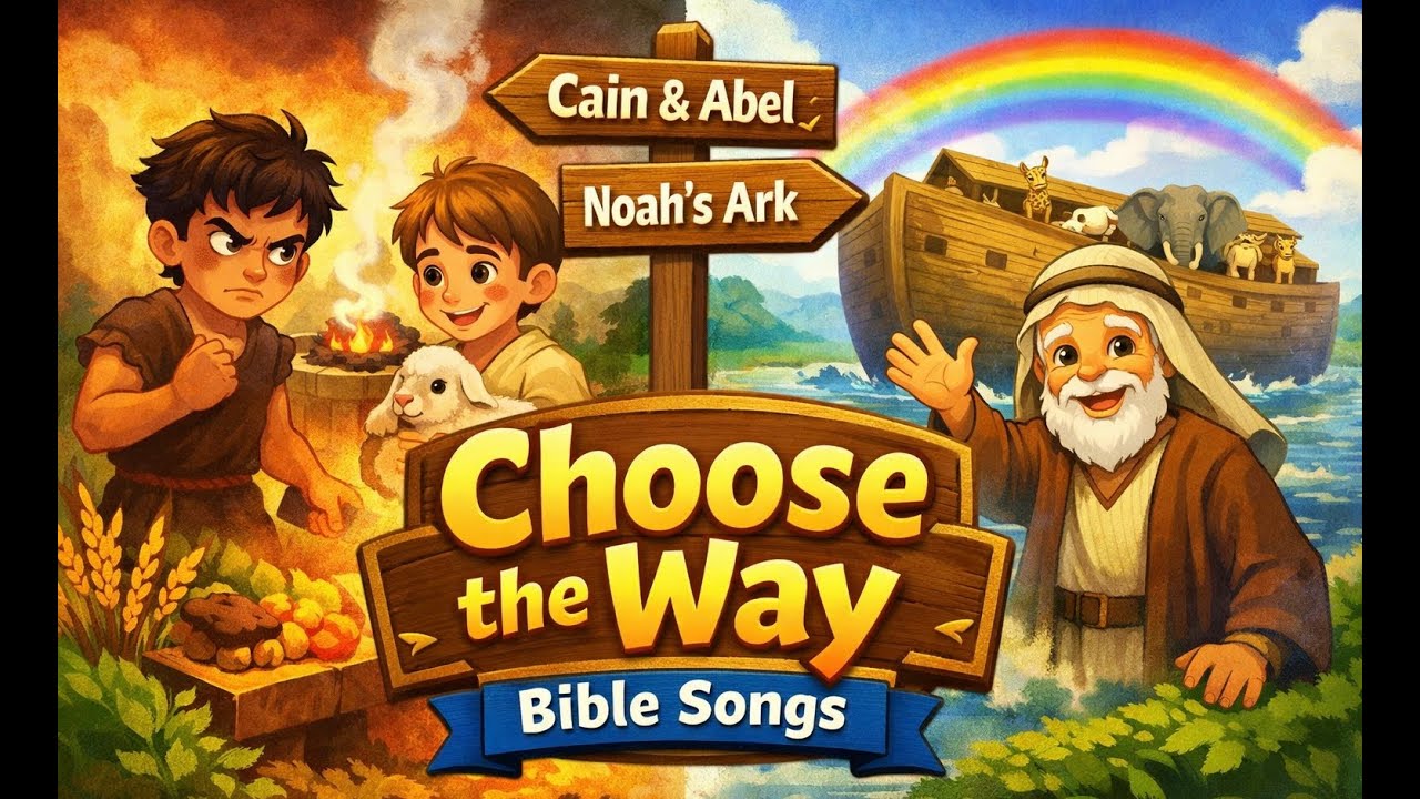 Cain & Abel and Noah Song for Kids | God Sees the Heart | Bible Story Music #BibleSongs #KidsWorship