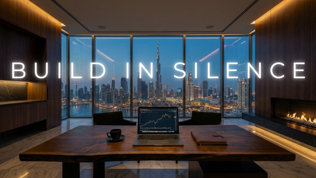 Deep Work Music | The CEO Office - Dubai Night Focus Session