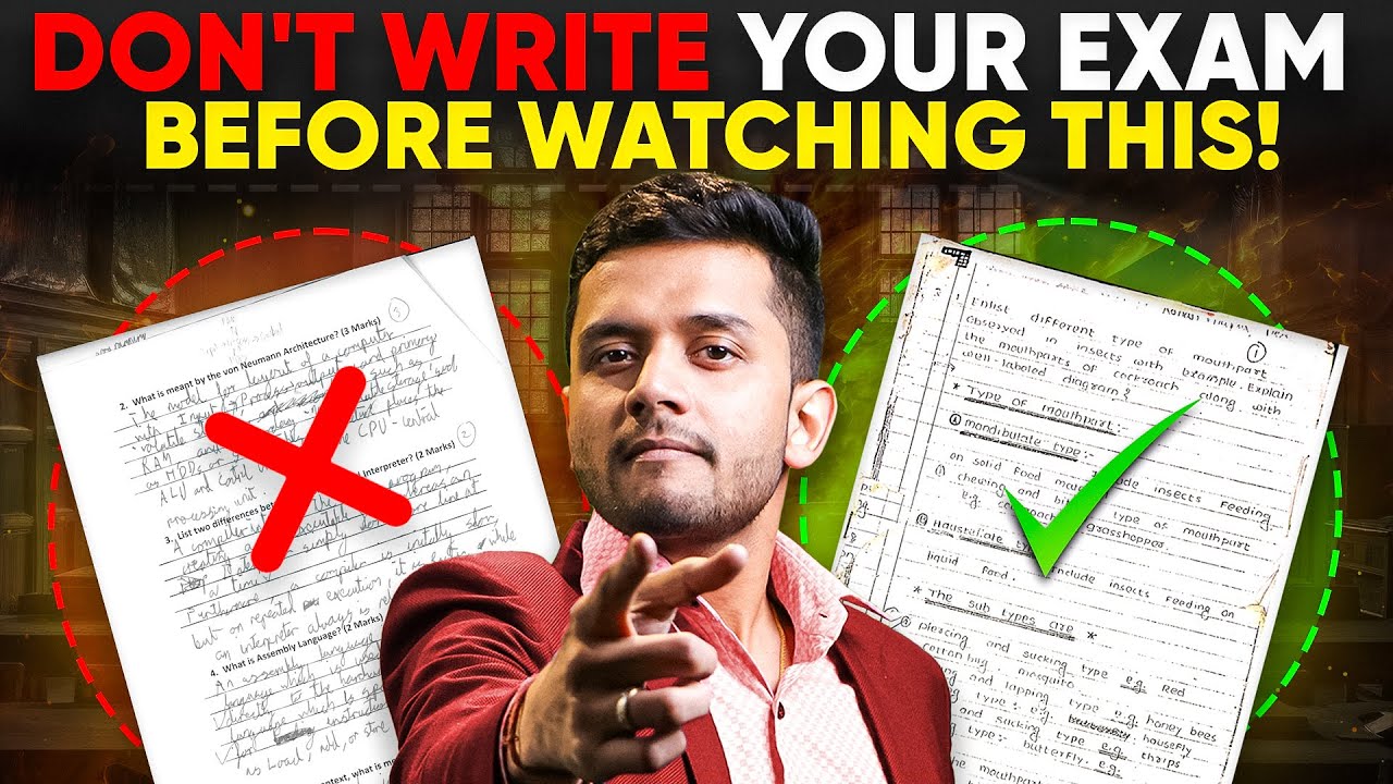 Write Exams Like a Topper👨&zwj;🎓: 100% Guaranteed Tricks to Boost Your Marks Instantly! Nikkhil Sir