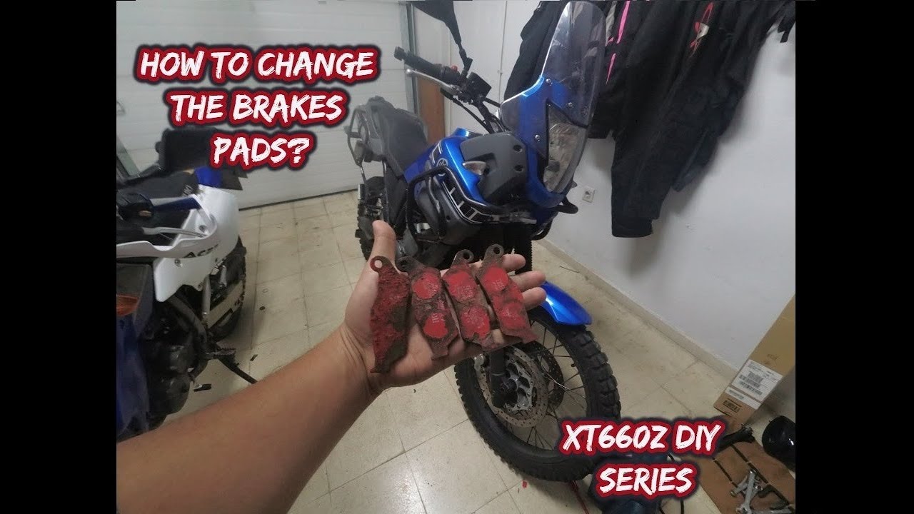 DIY Yamaha #XT660Z - How to change the Brakes Pads?