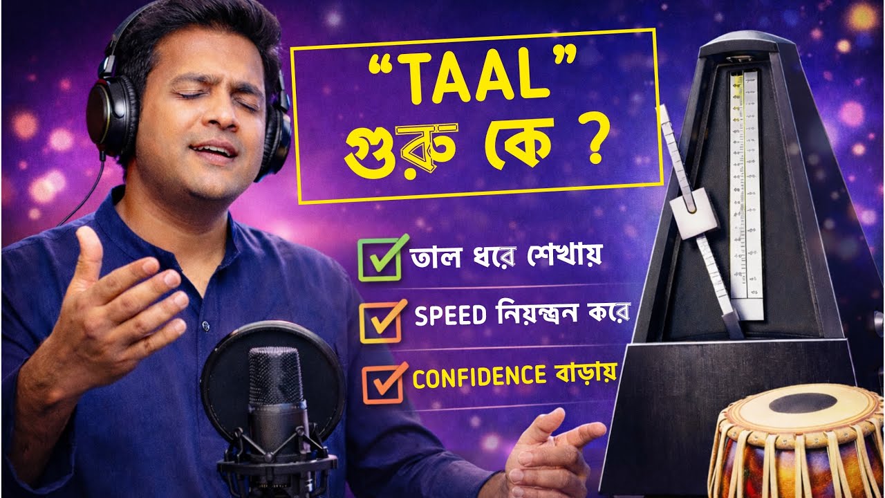 👉 Metronome কিভাবে আপনার তাল ভয় দূর করে ?