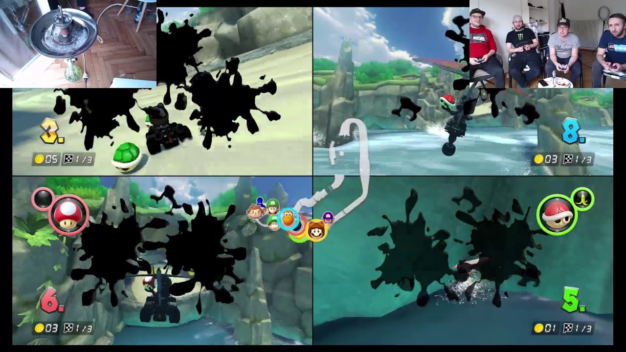 Eddy hat geübt in dem Spiel  🎮 BROS ZOCKEN Mario Kart 8 ⭐ #024