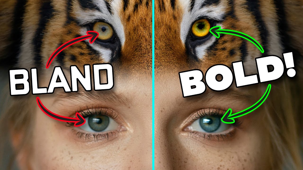 Используйте ЭТО для создания ЯРКИХ глаз в Photoshop!