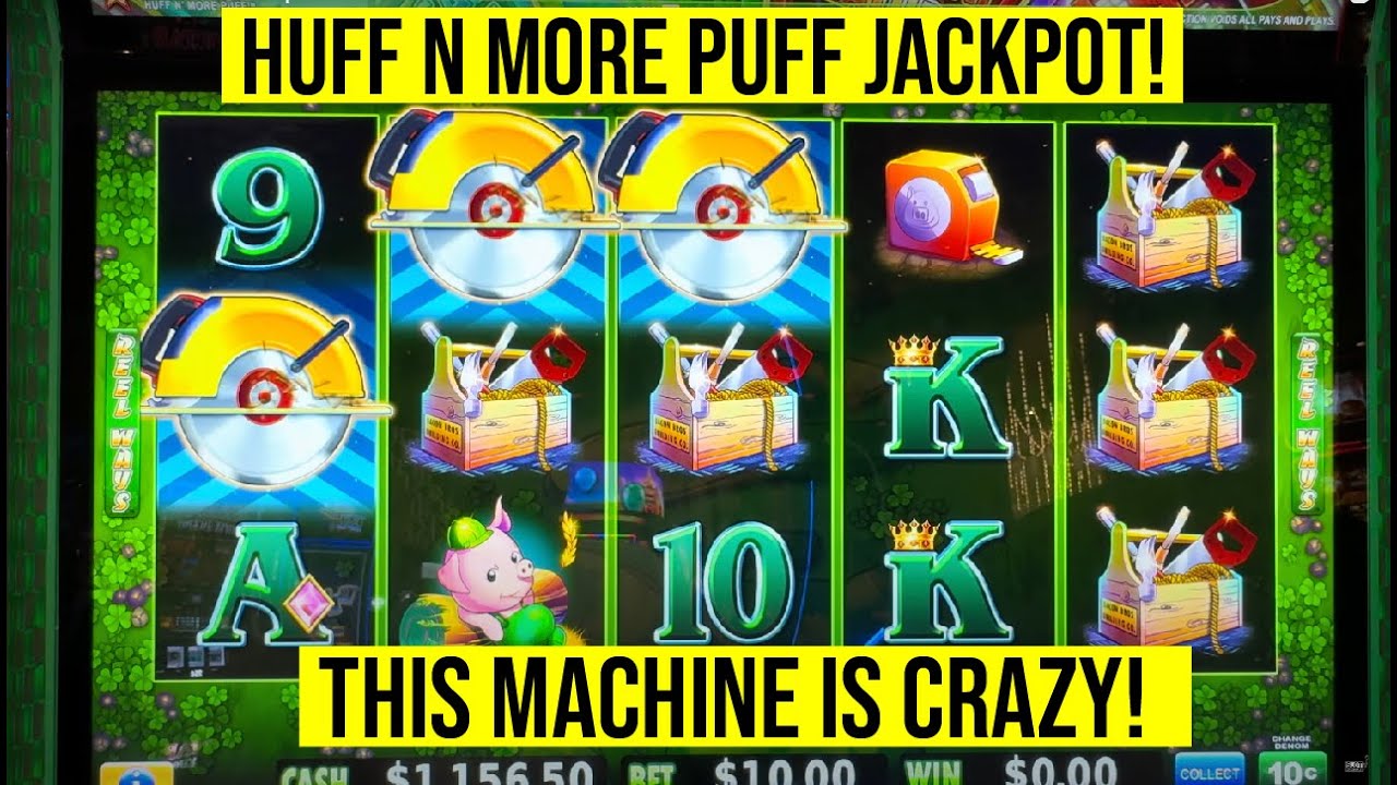 HUFF N MORE PUFF SLOT! JACKPOT! Chasing This Massive Major!