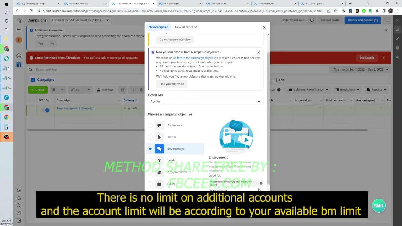 Code To Add Unlimited Ad Accounts To Immortal Bm