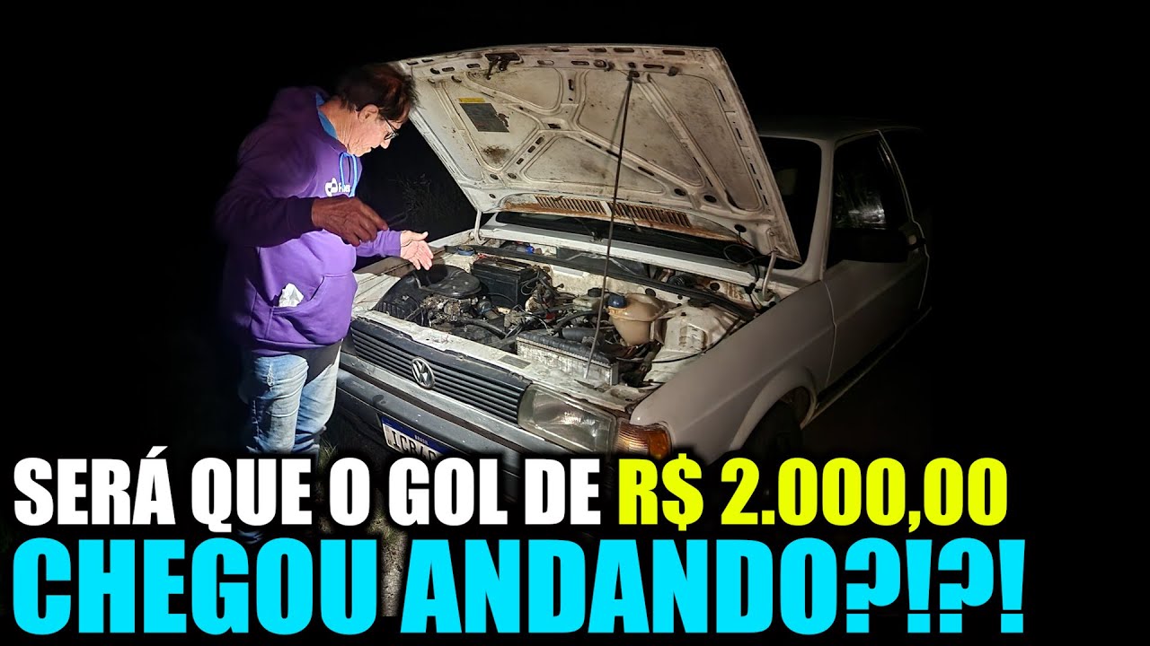 SERÁ QUE O GOL DE R$ 2.000,00 CHEGOU EM CASA ANDANDO?