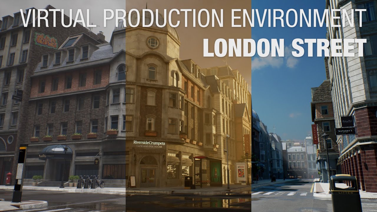 Unreal Engine 5 In-Camera VFX: London Street - Virtual Production