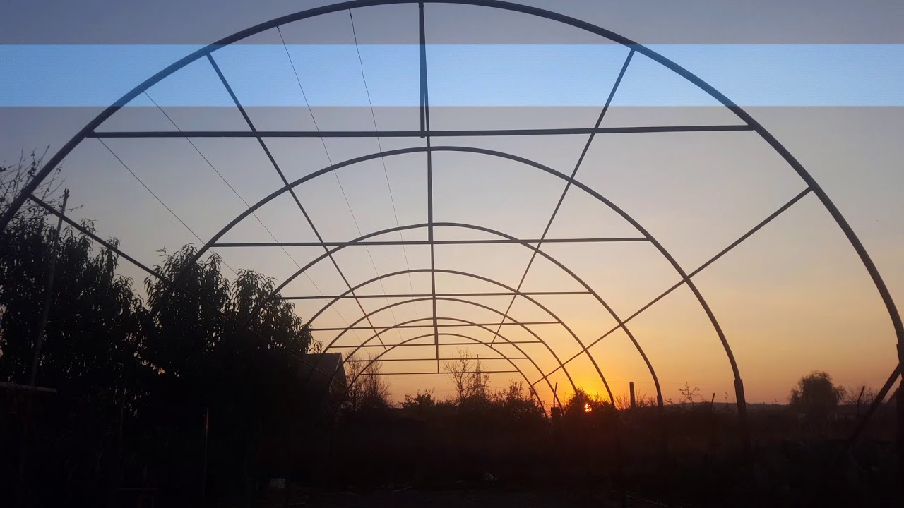 Construcție solar 10m lungime/4latime/2.80inaltime. Home made