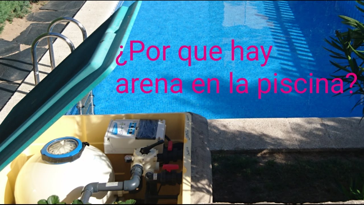 Como cambiar arena del filtro a la depuradora de piscina o pileta