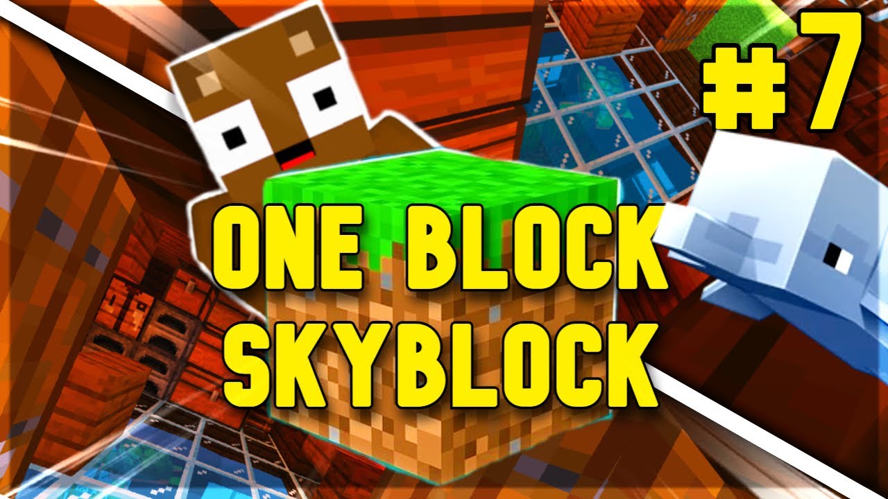 Akuariumi i delfinave - Oneblock Skyblock #7 - Minecraft Shqip
