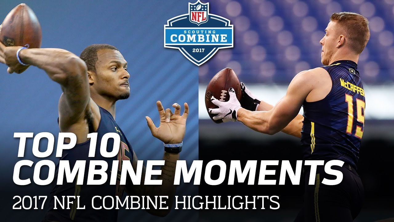 Top 10 2017 NFL Scouting Combine Moments! | NFL