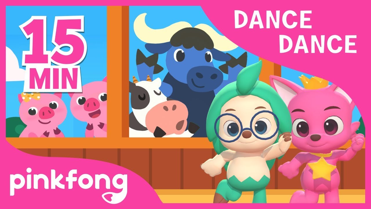 Old MacDonald and more | +Compilation | Dance Dance | Nursery Rhyme | Pinkfong Songs for children