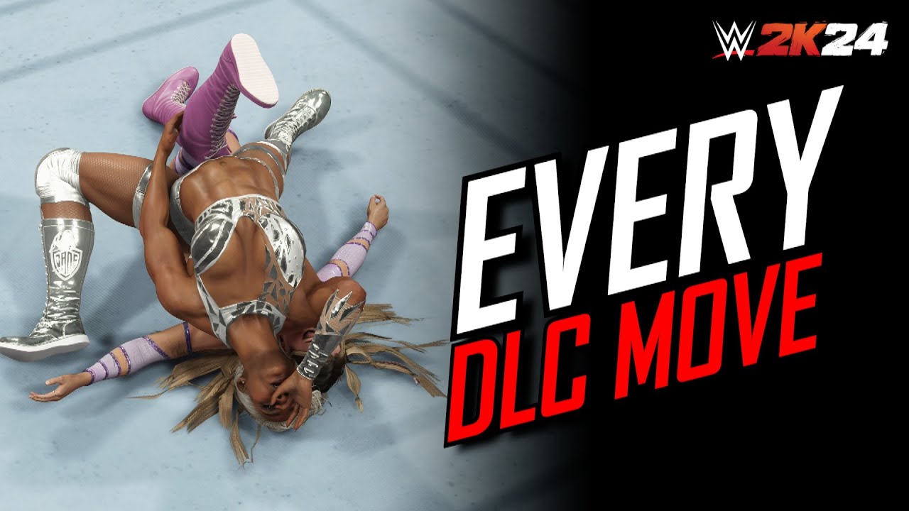Все приемы DLC в WWE 2K24