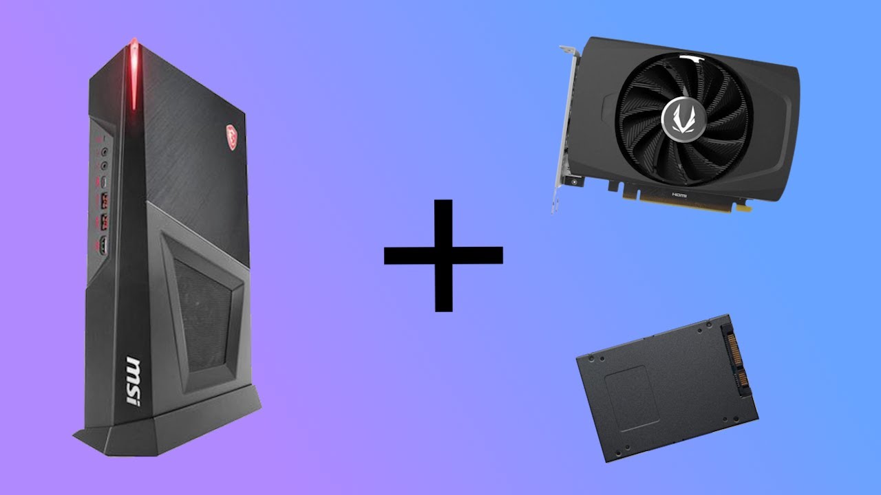 MSI Trident 3 9th Gen Teardown + GPU Swap + Storage