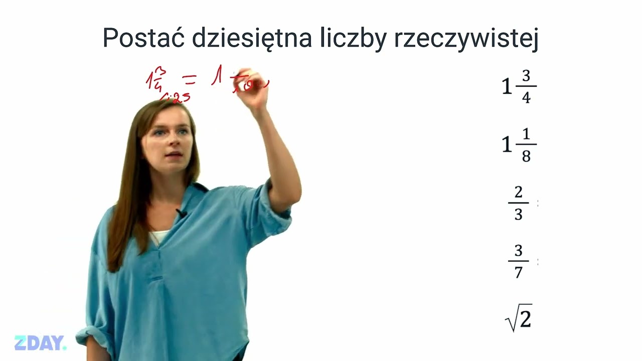 Proste sposoby na zapis liczb rzeczywistych w postaci dziesiętnej