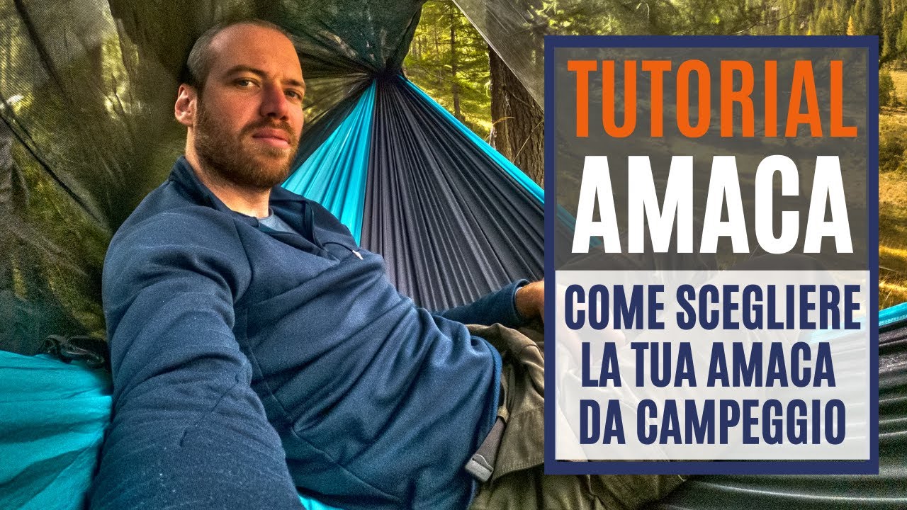 Come scegliere la tua prossima amaca da campeggio!