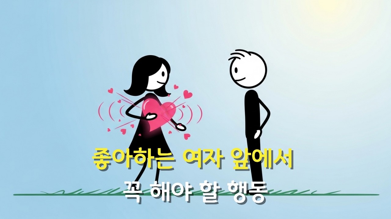 남자가 '이것' 할 때 여자가 설레는 포인트