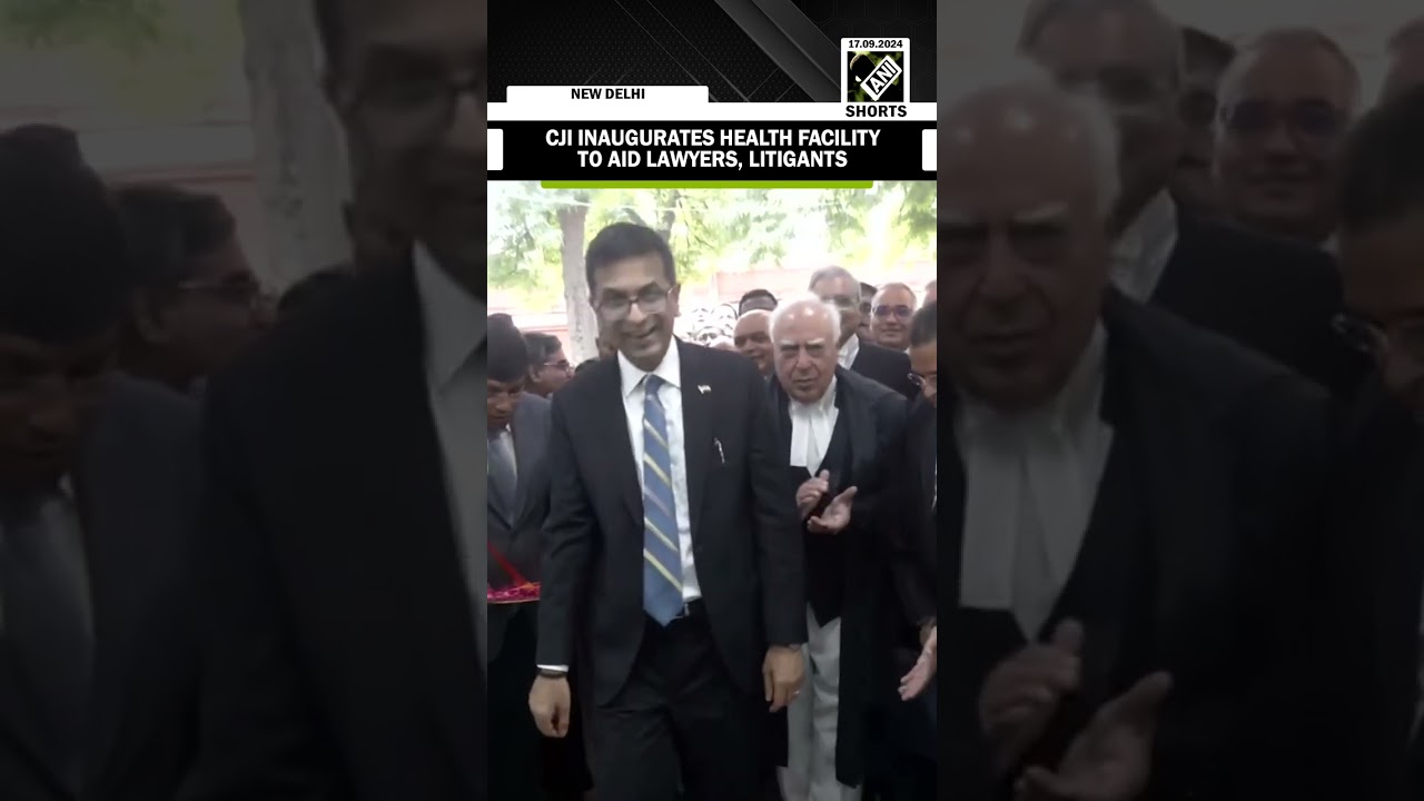 CJI DY Chandrachud Inaugurates health facility to aid Lawyers, Litigants at the Supreme Court