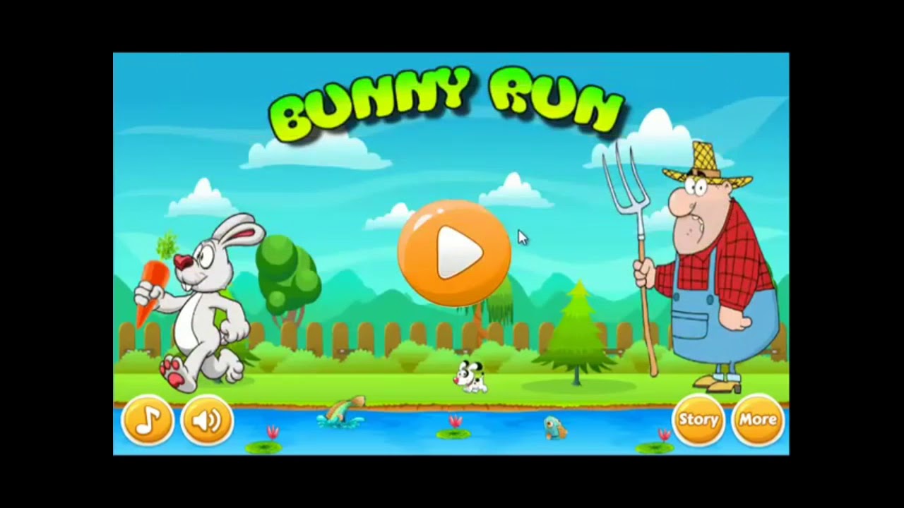 Bunny Run game バニーランゲーム  버니 러닝 게임  Игра Банни перспективе SK GAME SPORTS