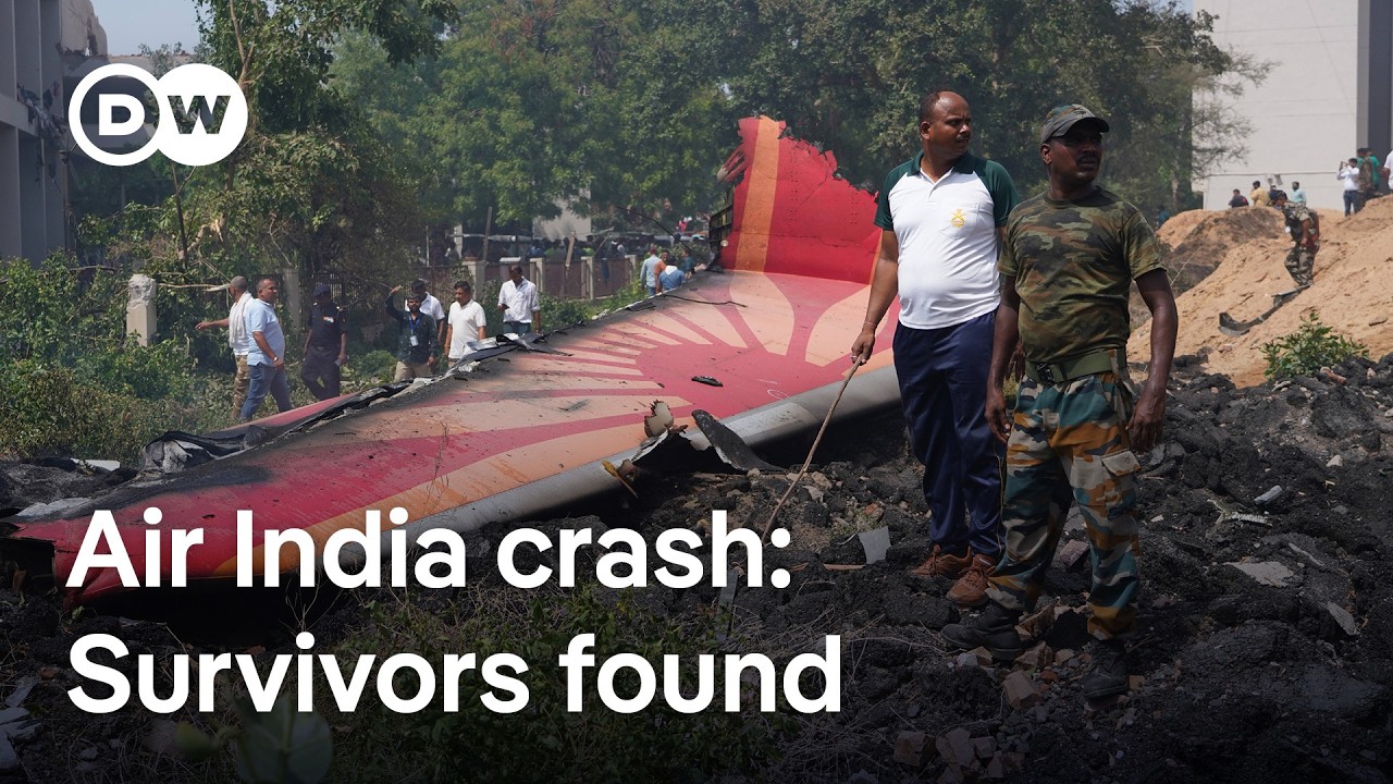 Air India plane crash: Latest on survivors and causes | DW Analysis