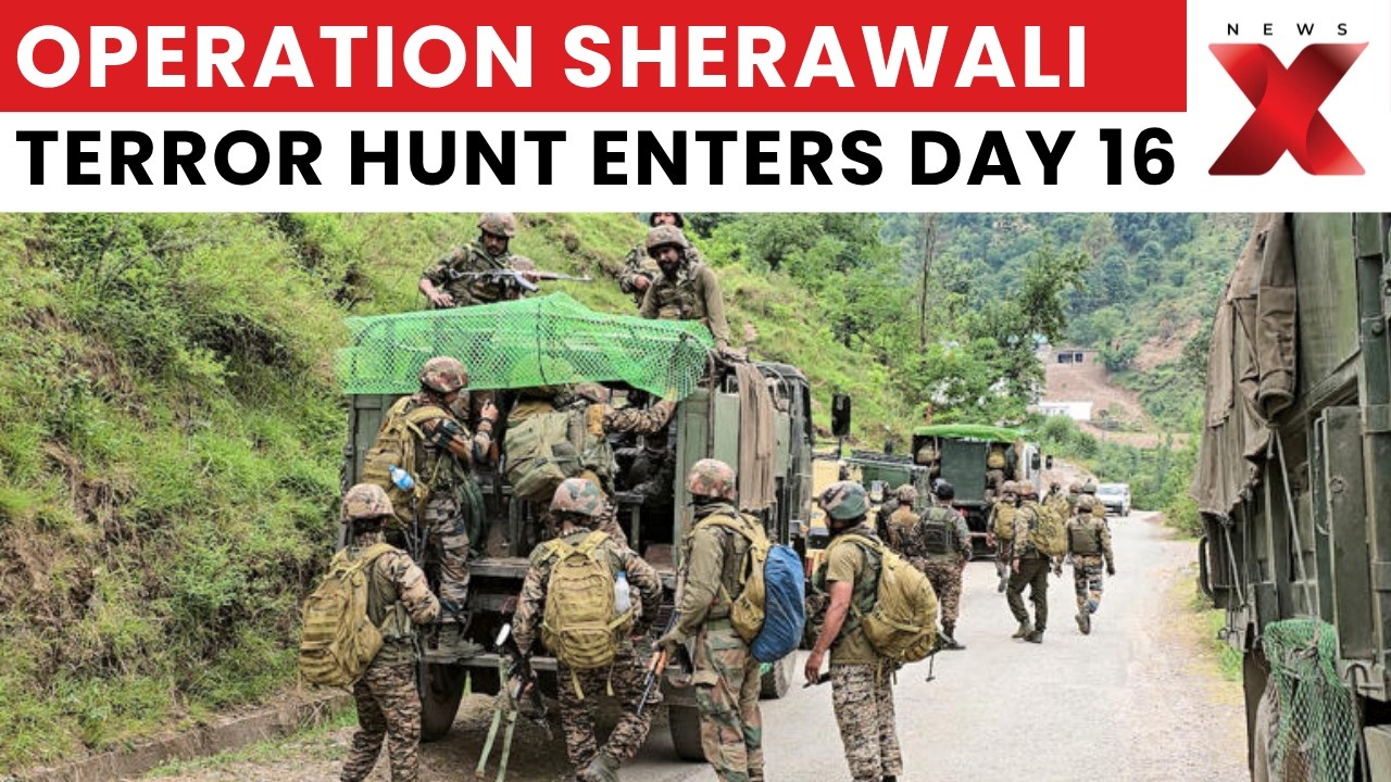 Operation Sherawali | Search For Suspected Terrorists Continues For 16th Day | NewsX
