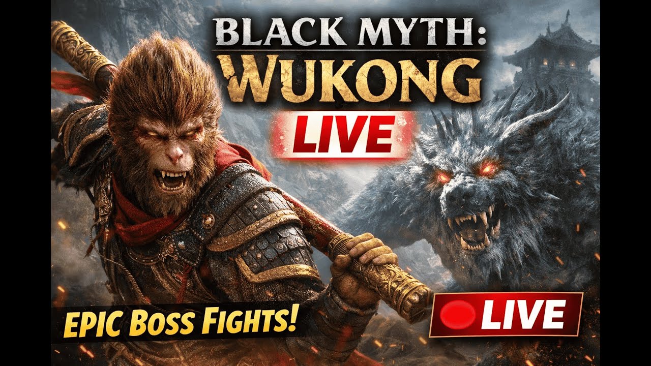 Black Myth: Wukong LIVE Gameplay 🔴| Chapter 6