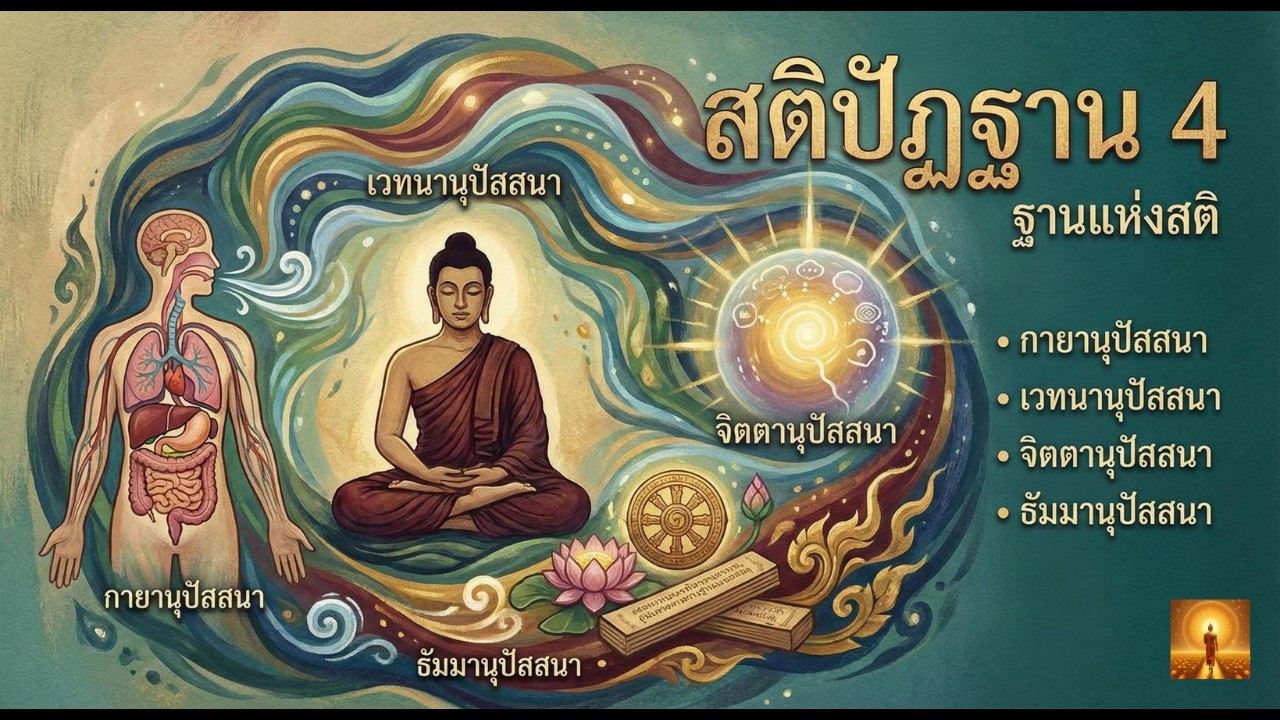 สติปัฏฐาน 4: ทางสายเอก (เอกายนมรรค) เพื่อการดับทุกข์ที่ต้นเหตุ