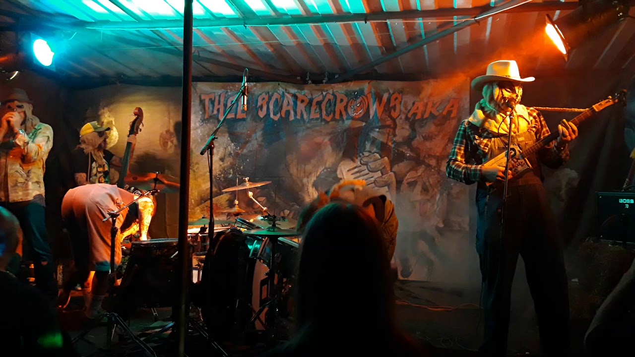 Thee Scarecrows AKA performing 