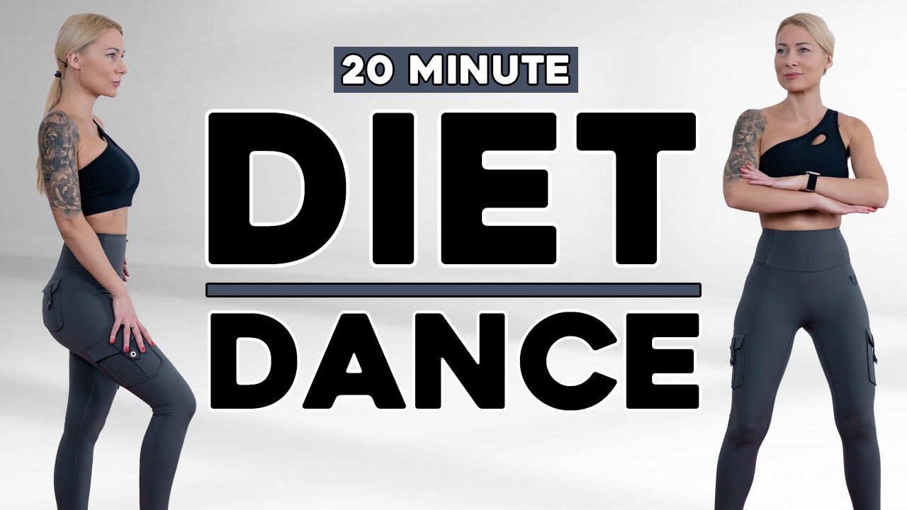 20 Min Diet Dance Workout | Fat Burning Cardio Aerobics | No Jumping | LISS Cardio Workout