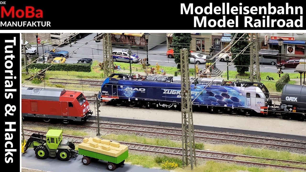 Modelleisenbahn H0 - TUTORIAL LokProgrammer Einstieg und Sound Stadler BR 159 EuroDual / Bau Anlage