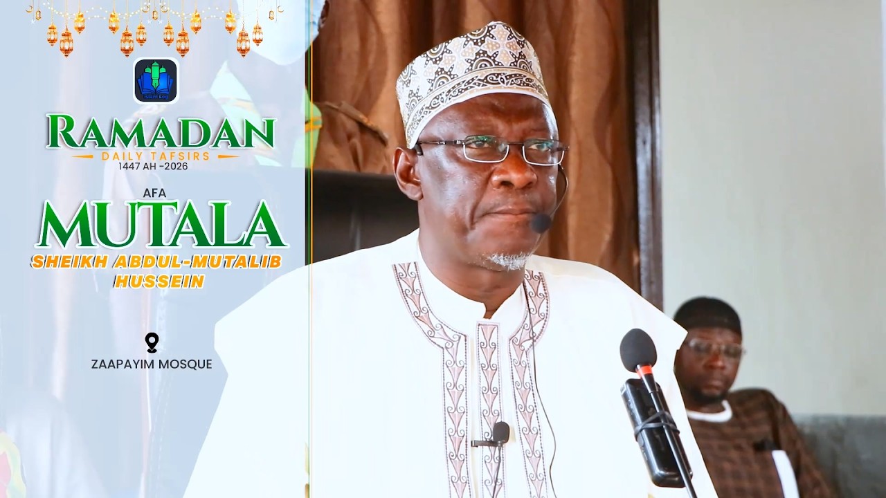 day 10 - AFA MUTALA - RAMADAN TAFSIR 1447 AH (2026) || iSLAMLOG ||Official