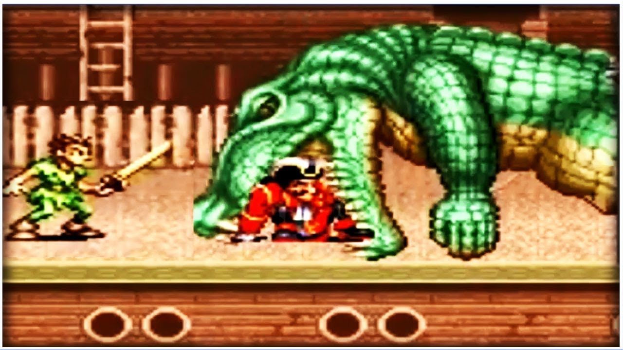 Hook - All Bosses (Snes)