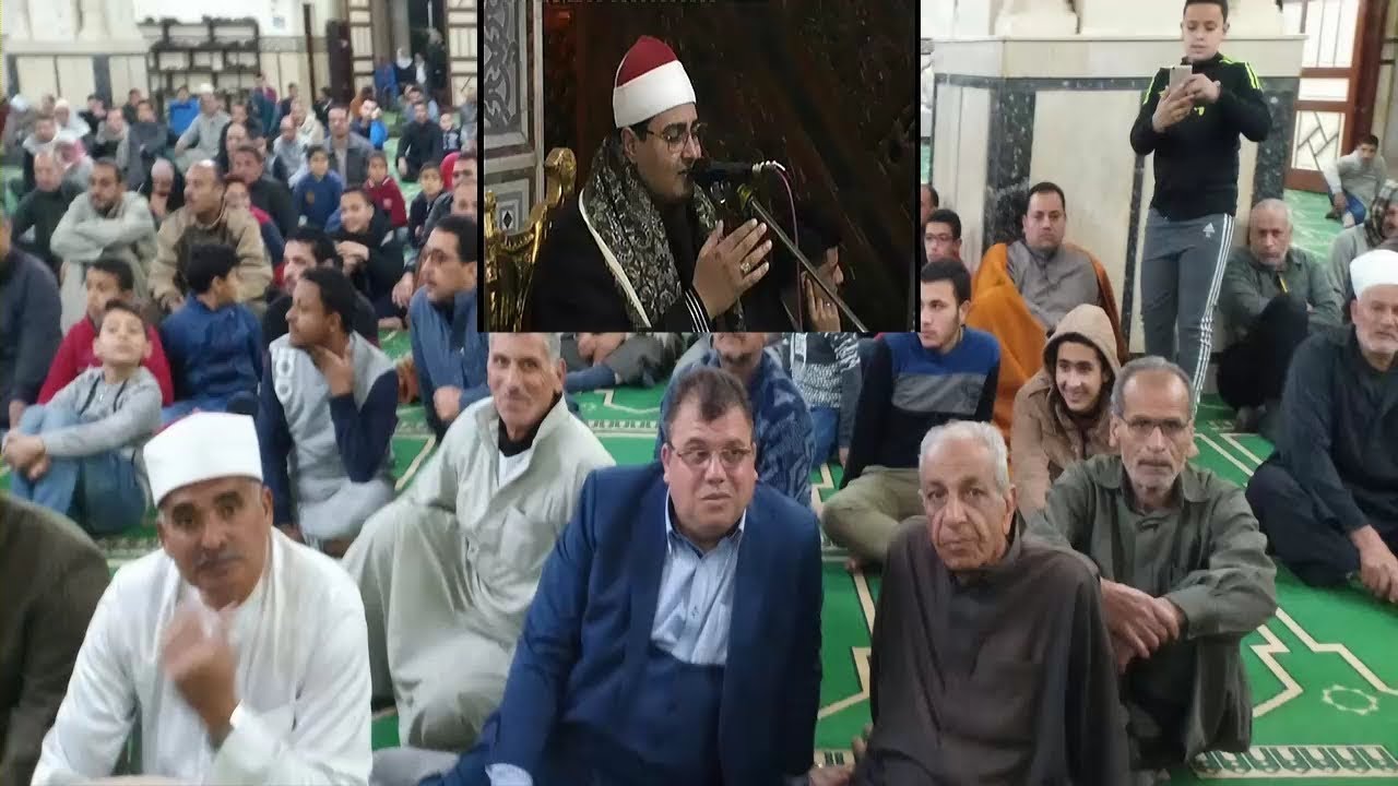 تلاوة خطيرة للشيخ السيد الطنطاوى النور حفلة المستشار مجدى الجوهرى تمى الامديد 1 2 2019