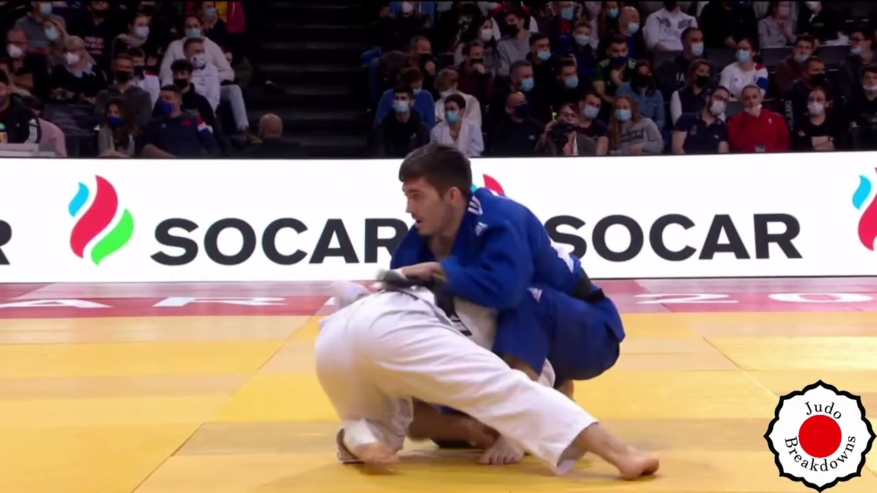 Ba-Ul An vs. Ari Berliner - U66 Mens Judo Grand Slam Paris 2022