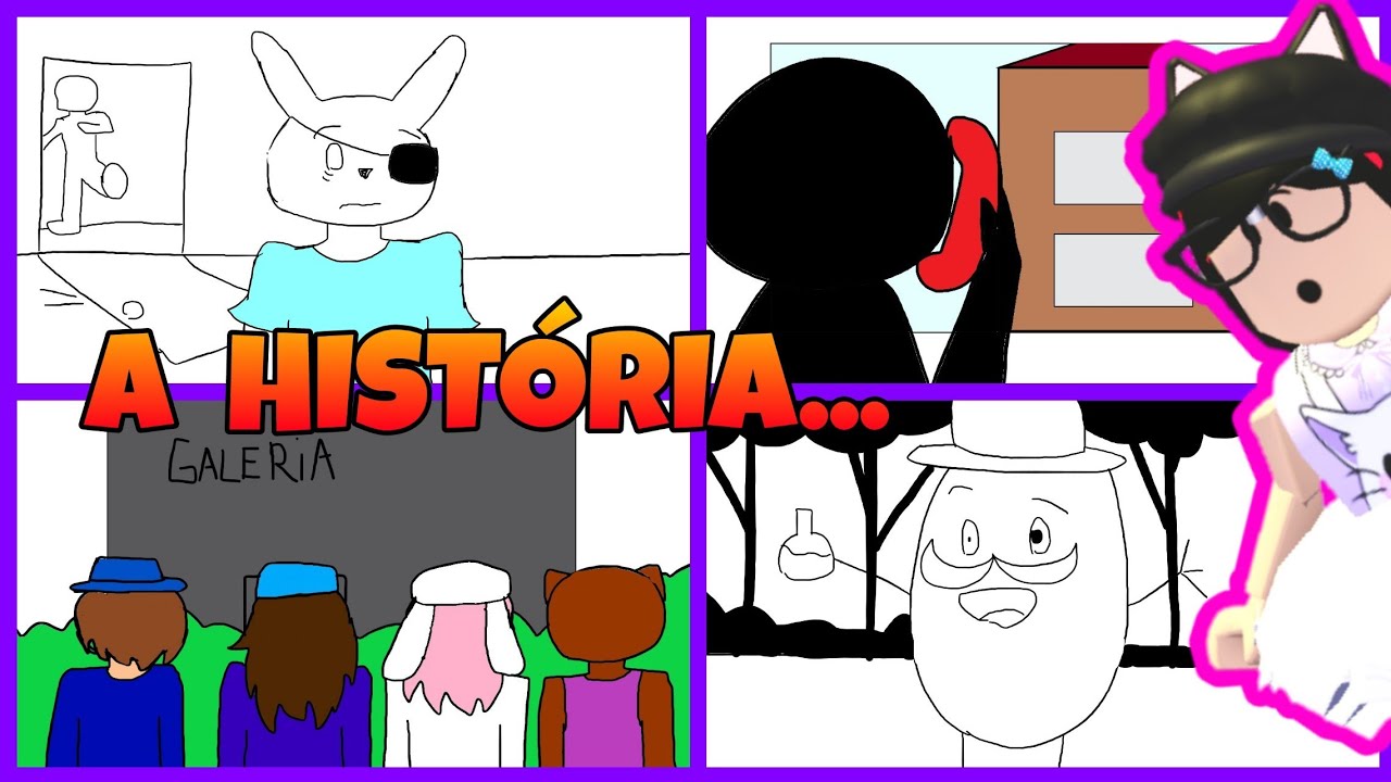 🐷 PIGGY HISTÓRIA COMPLETA: Desenhada, Animada e Jogada - Roblox