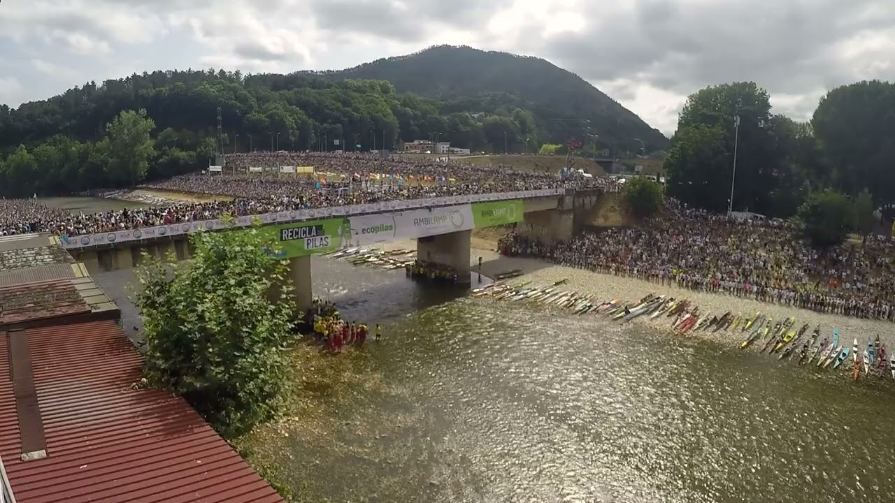 💙💛 SALIDA  COMPLETA 87 Descenso Internacional del Sella 2025 | Fiesta de las Piraguas 2025