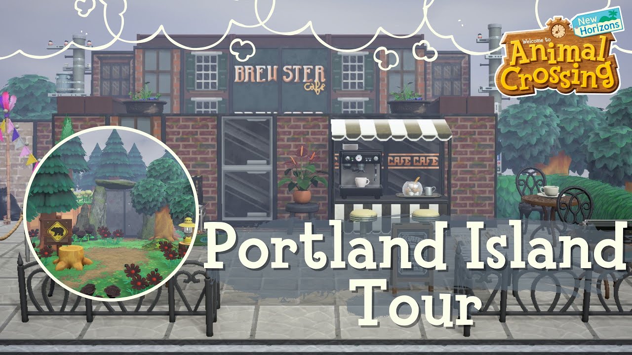 Portland-Inspired Builds in Animal Crossing!! -- ACNH Island Tour