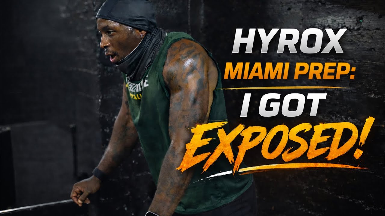HYROX Miami Camp: This Workout Exposed My Weaknesses #hybridathlete #hyrox #fitness 