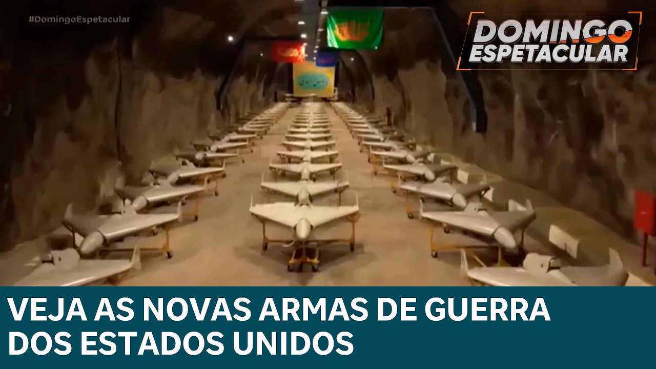Novas armas de guerra: Operação ‘Fúria Épica’ EUA usam drones e inteligência artificial no Irã